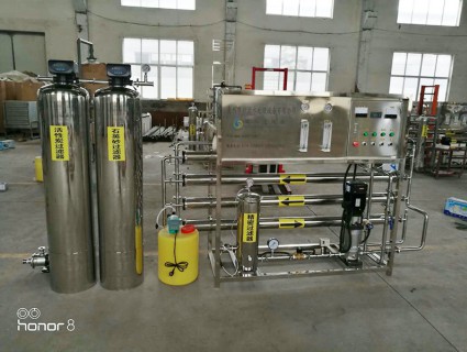 2噸全不銹鋼純凈水設備